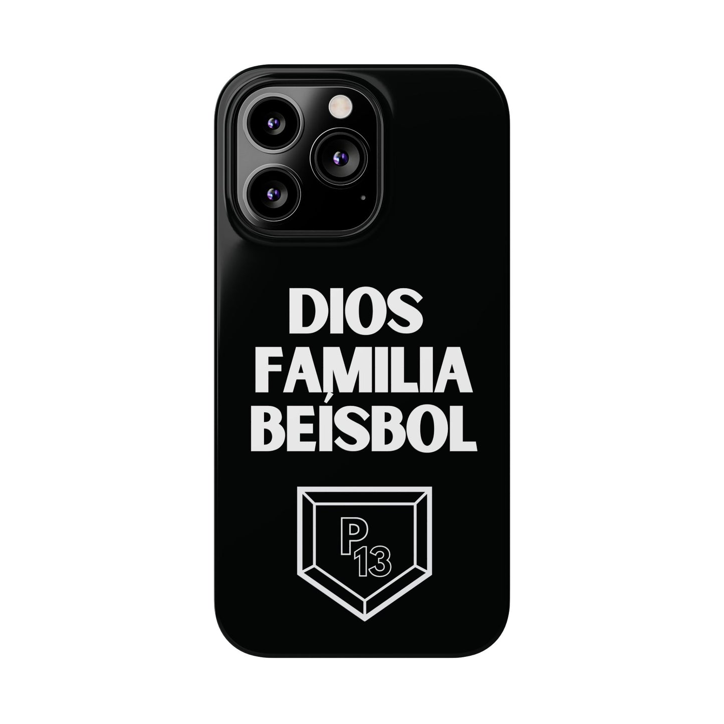 Dios Familia Beísbol IPhone Cases