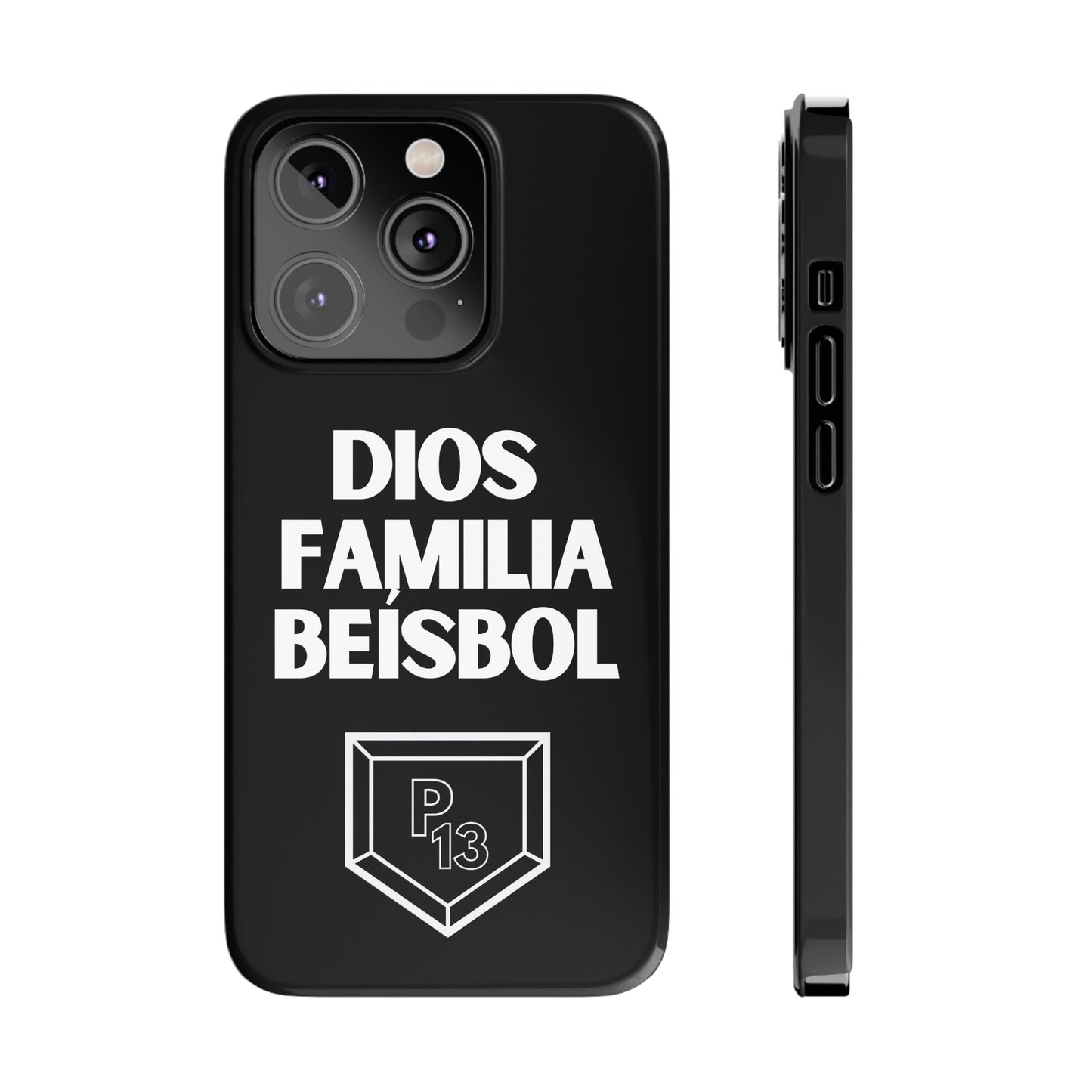 Dios Familia Beísbol IPhone Cases