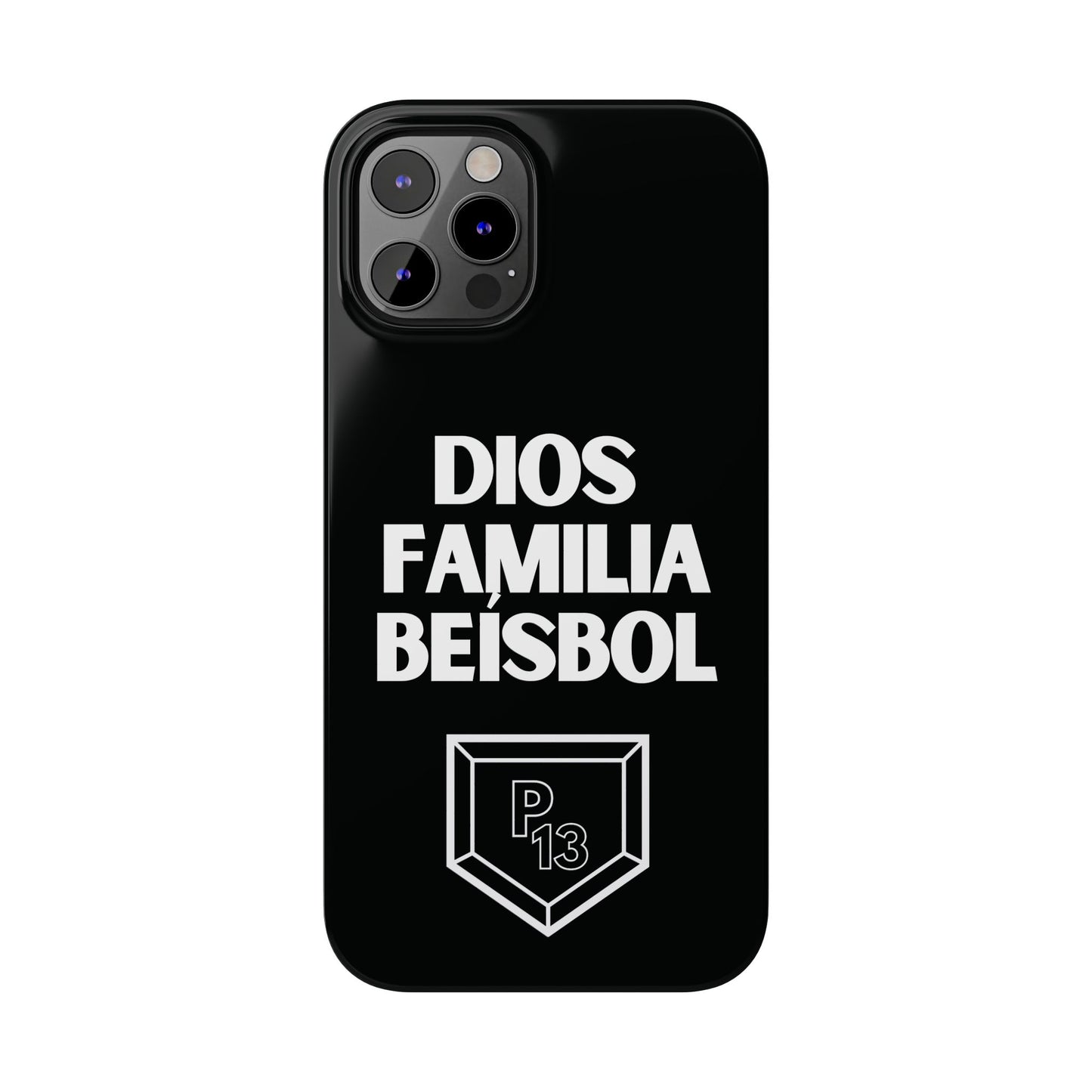 Dios Familia Beísbol IPhone Cases