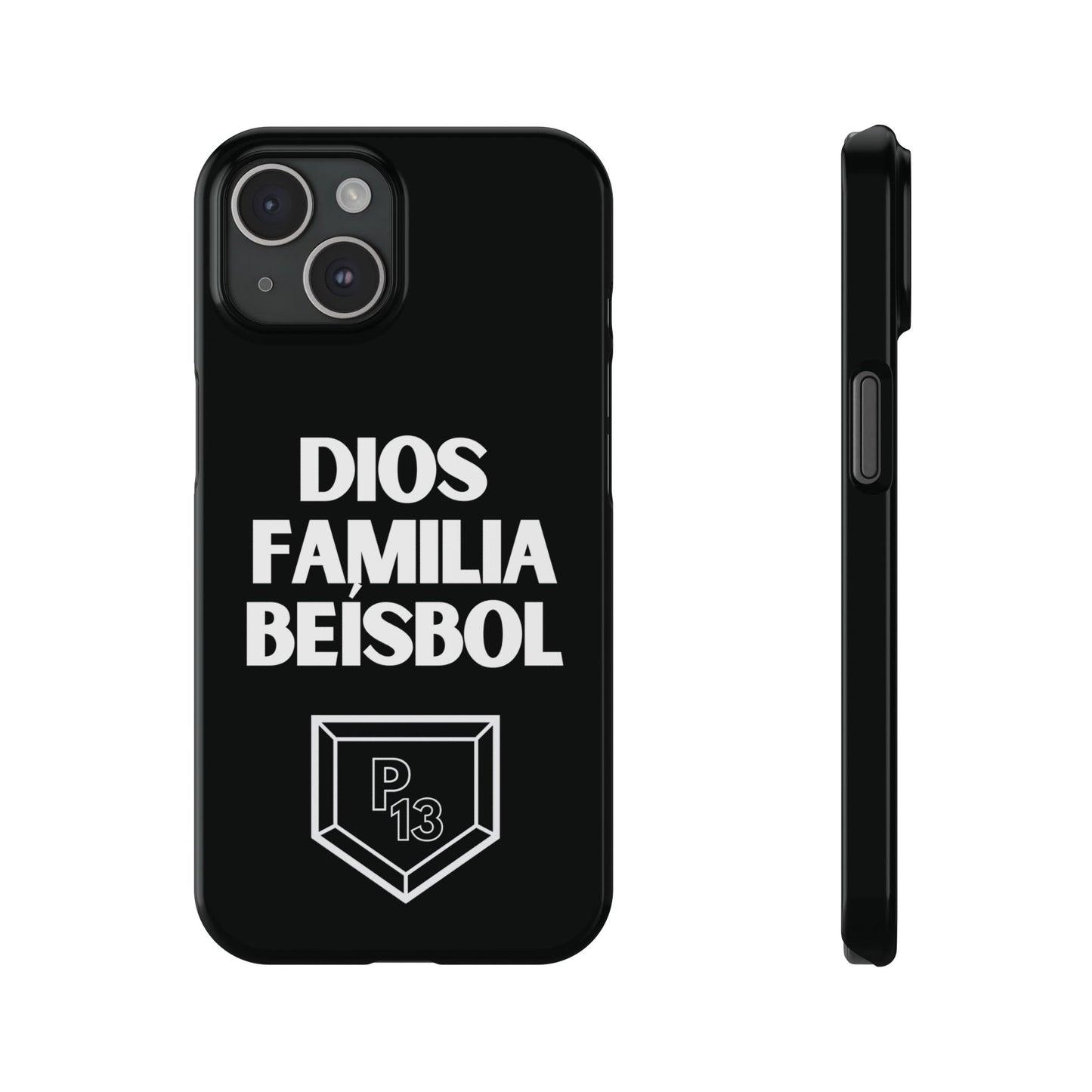 Dios Familia Beísbol IPhone Cases