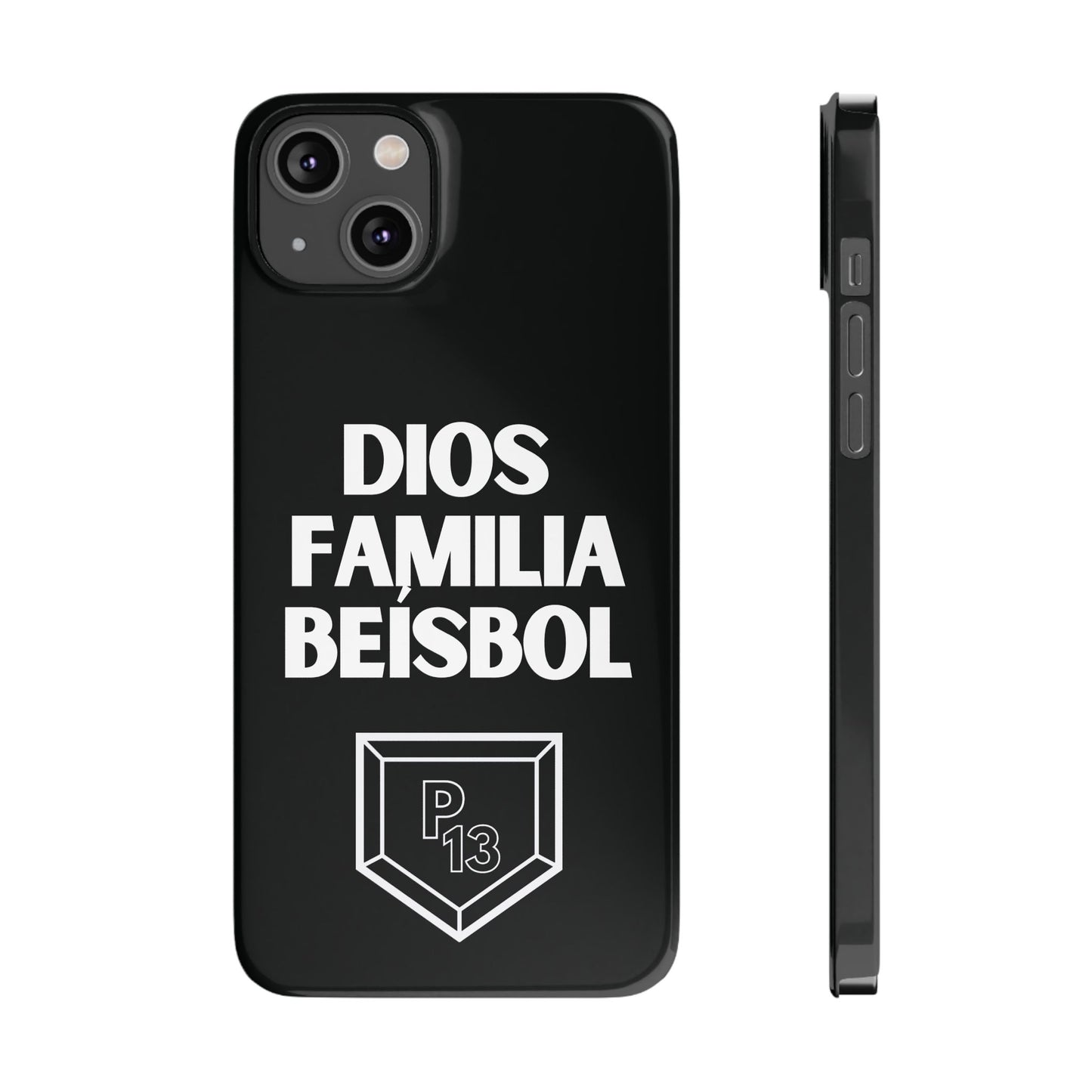 Dios Familia Beísbol IPhone Cases