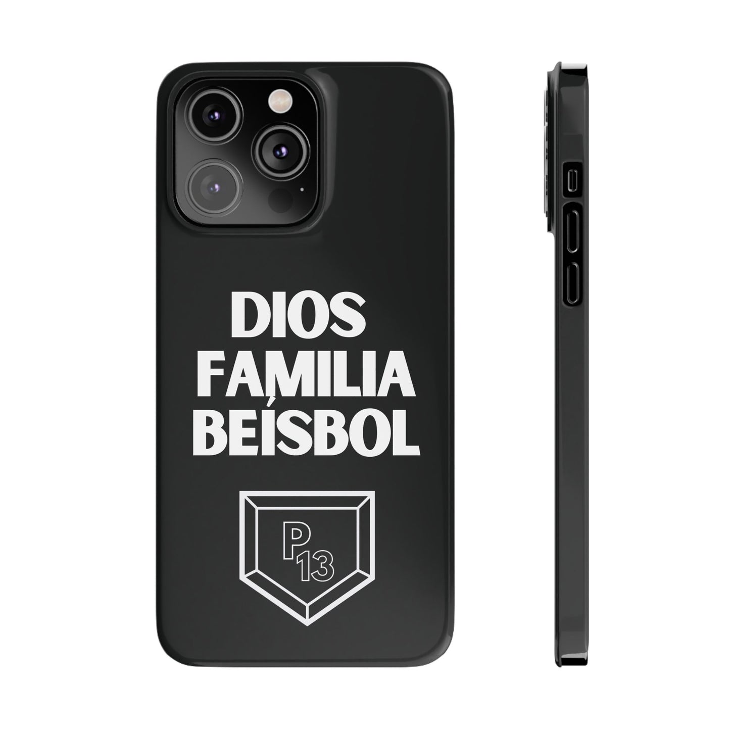 Dios Familia Beísbol IPhone Cases