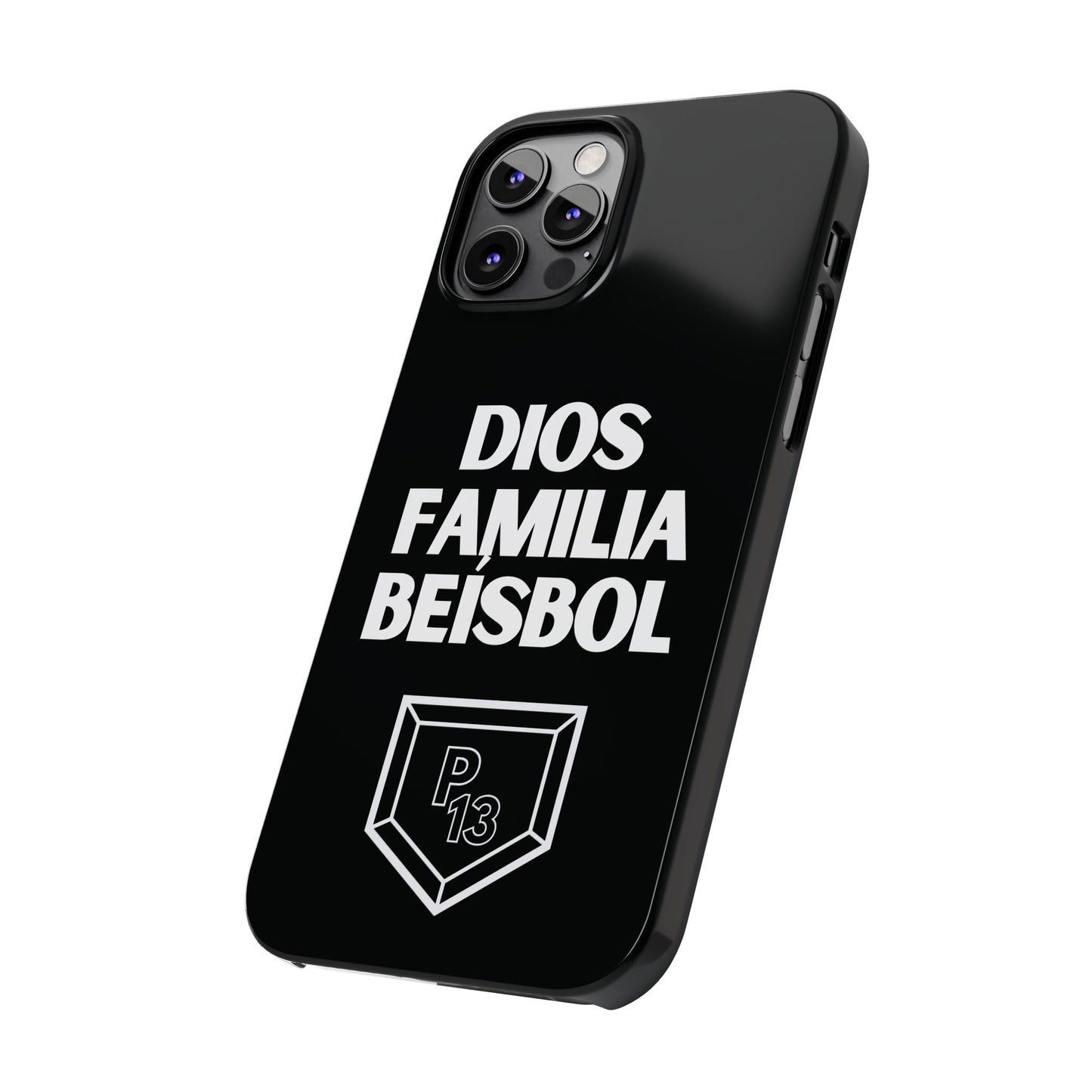 Dios Familia Beísbol IPhone Cases