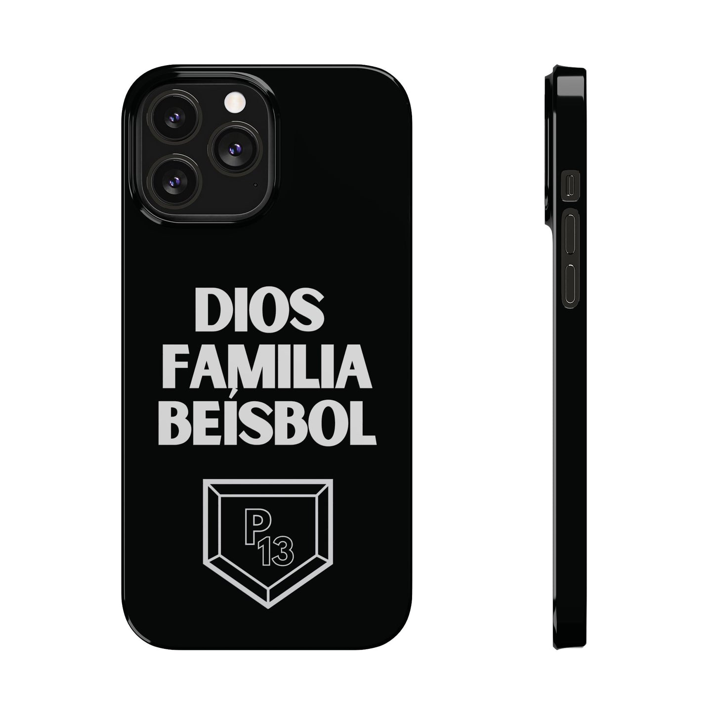 Dios Familia Beísbol IPhone Cases