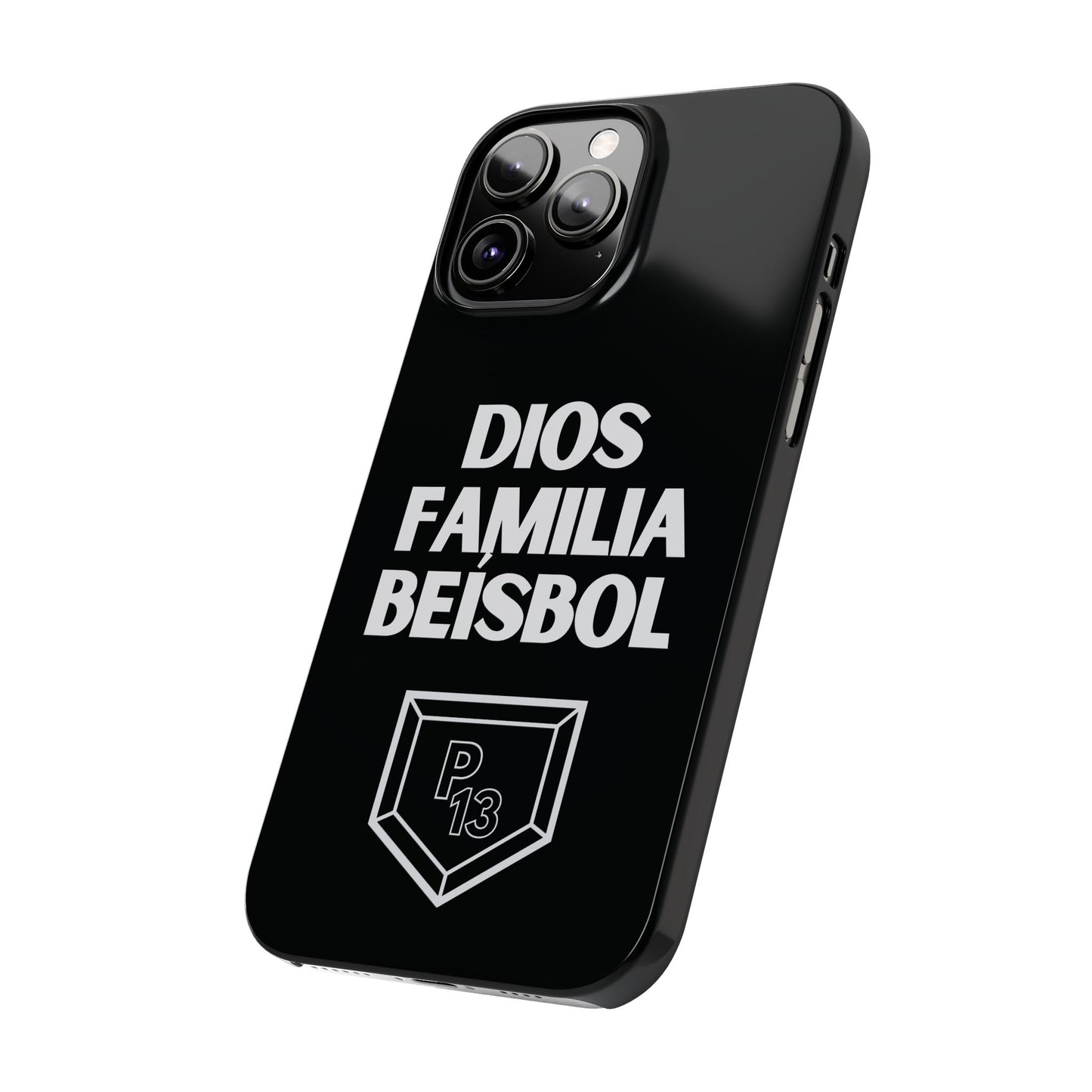 Dios Familia Beísbol IPhone Cases