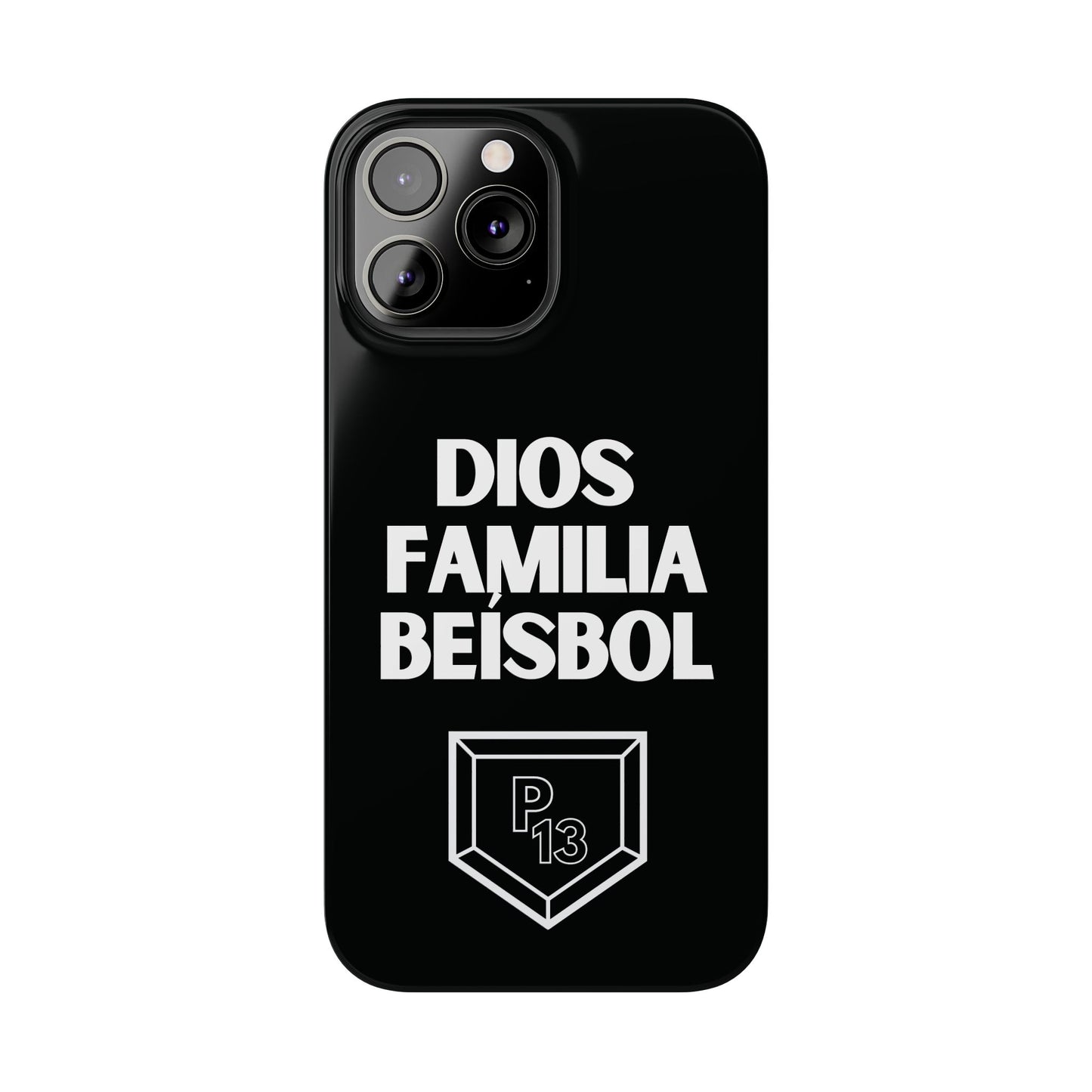 Dios Familia Beísbol IPhone Cases