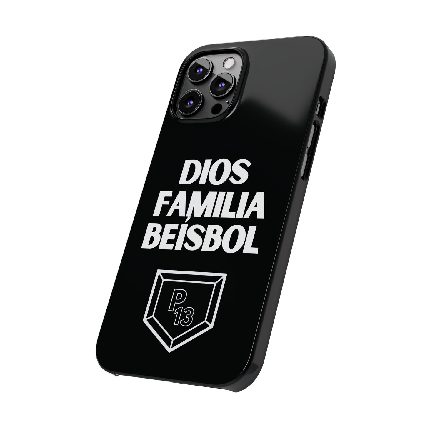 Dios Familia Beísbol IPhone Cases