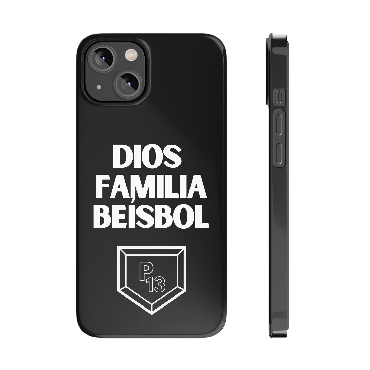 Dios Familia Beísbol IPhone Cases