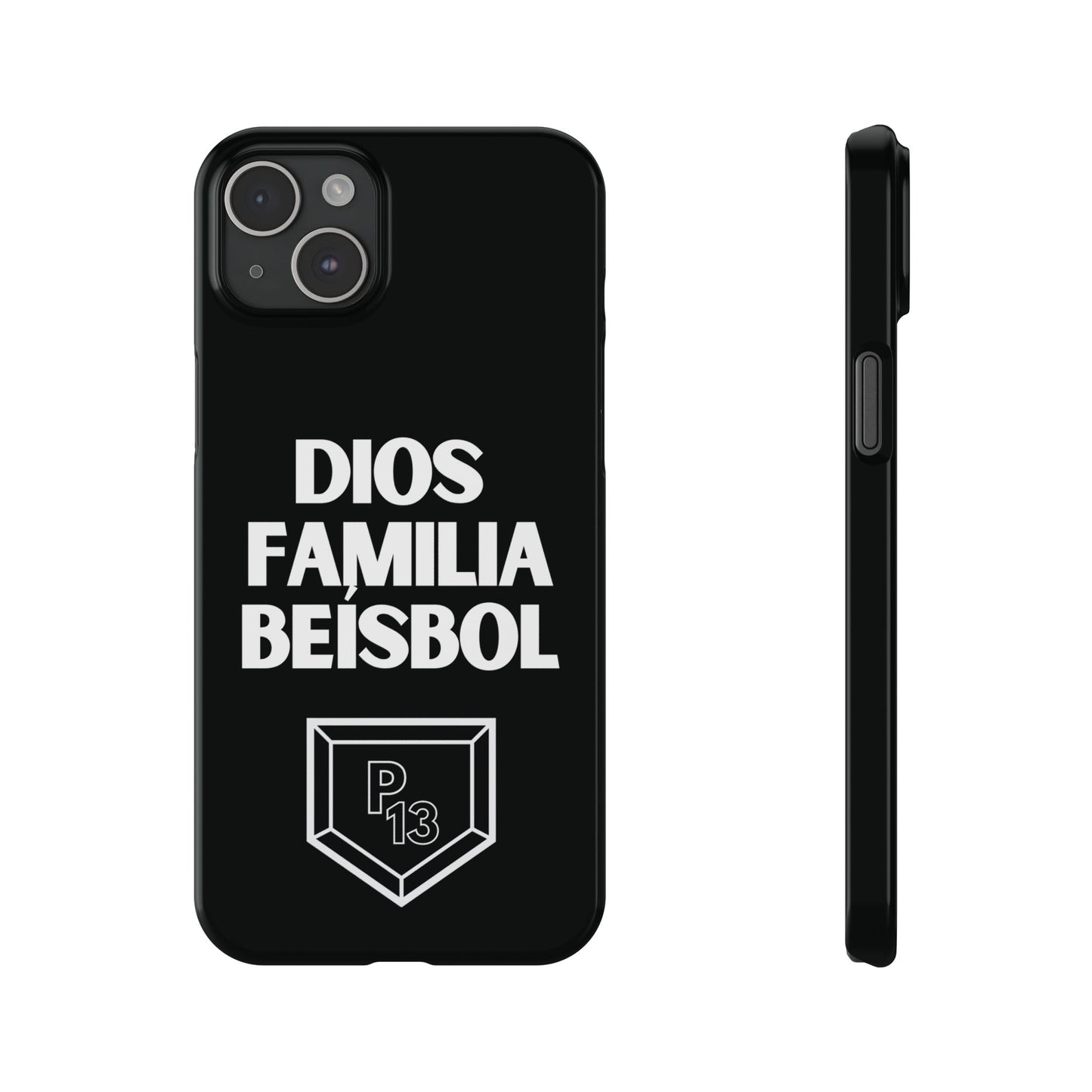 Dios Familia Beísbol IPhone Cases