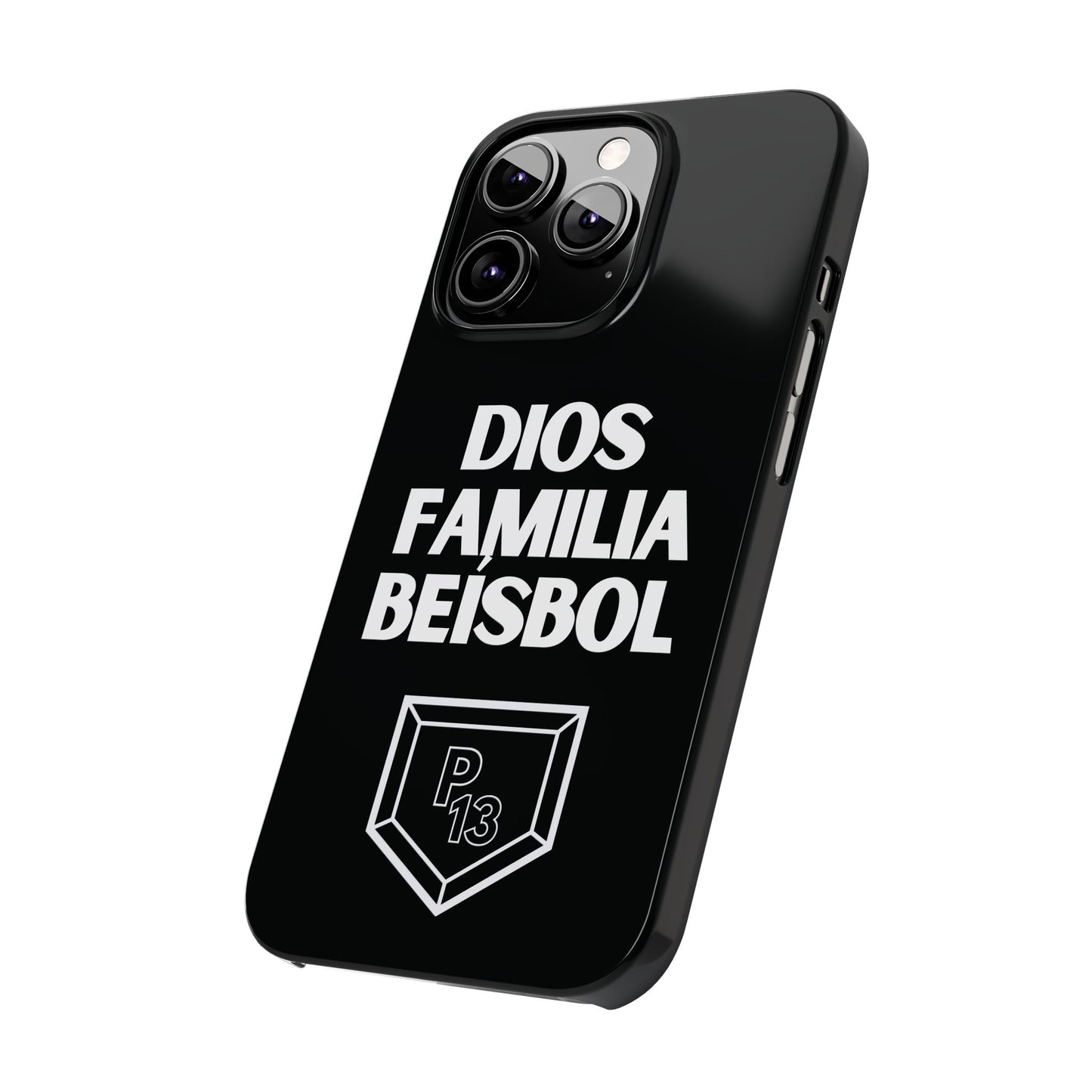 Dios Familia Beísbol IPhone Cases