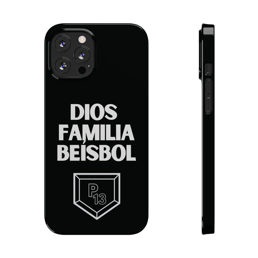 Dios Familia Beísbol IPhone Cases