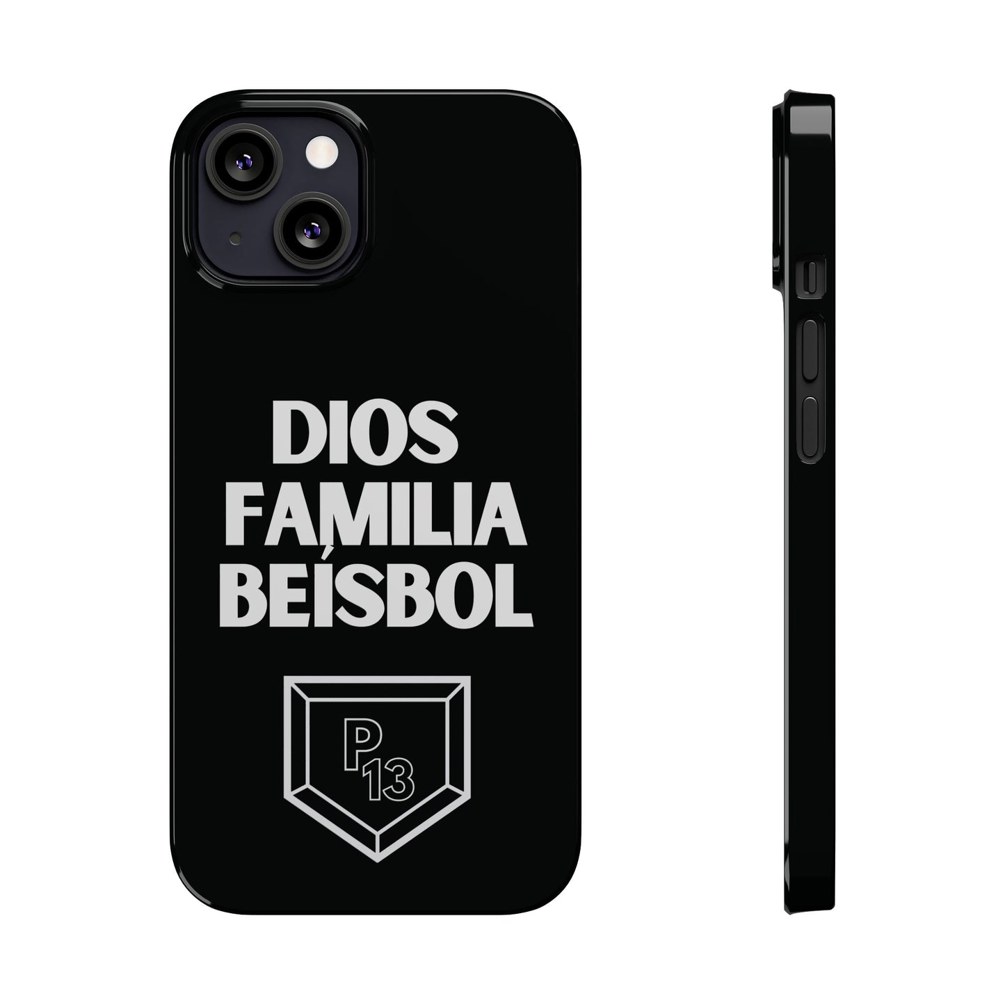 Dios Familia Beísbol IPhone Cases